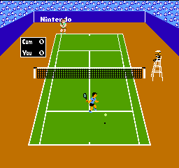 Tennis (Japan, USA) In game screenshot